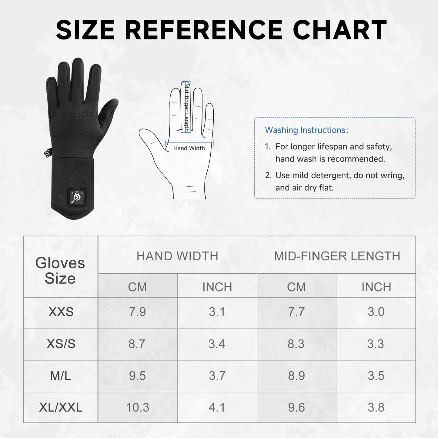 SaviorHeat™ Heated Gloves – Rechargeable, Thin, Touchscreen Safe
