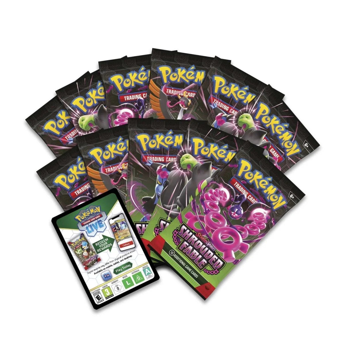 Pokémon TCG: Scarlet & Violet — Shrouded Fable Elite Trainer Box