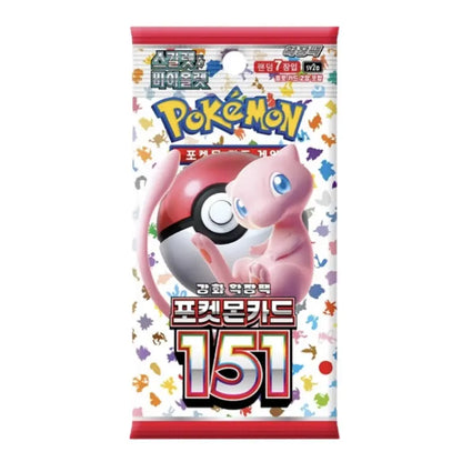 Pokémon 151 Korean Booster Box – Mew Edition Collectible Trading Card Set